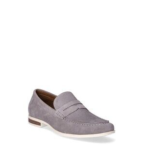 Madden NYC Men's Clay Loafer, Size 9, Slip-On, Closed Toe,Flat Heel, Gray,